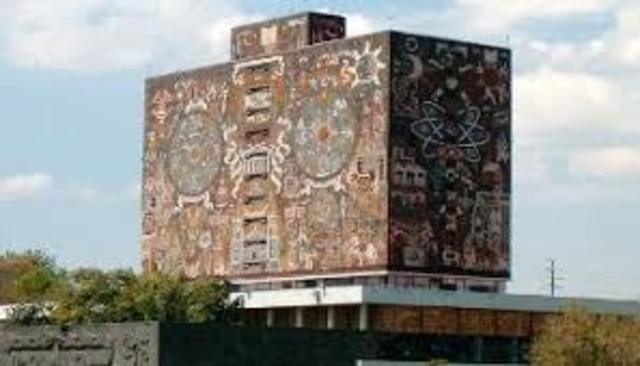 Con la ley orgánica, se declara la autonomía de la UNAM