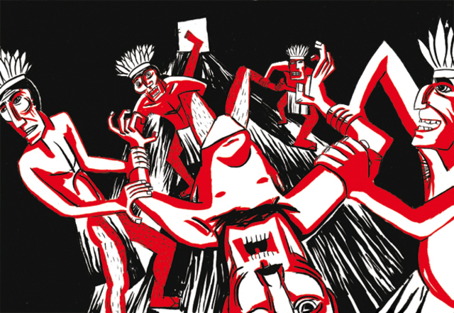 LA NOCHE BOCA ARRIBA