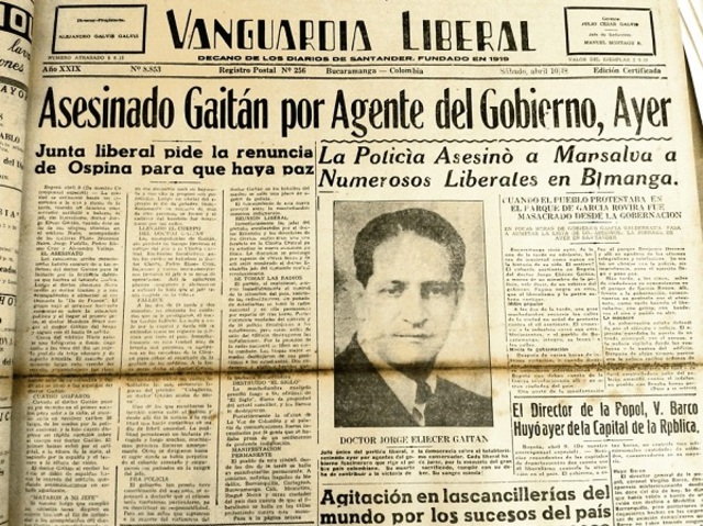 Asesinato de Jorge Eliécer Gaitán