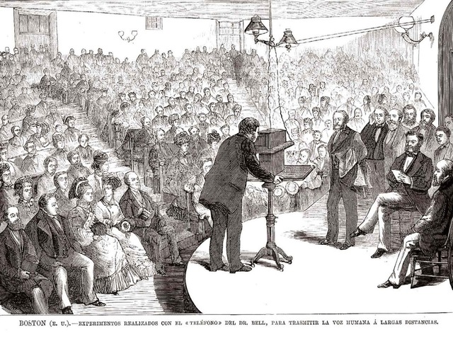 Primeros teléfonos.