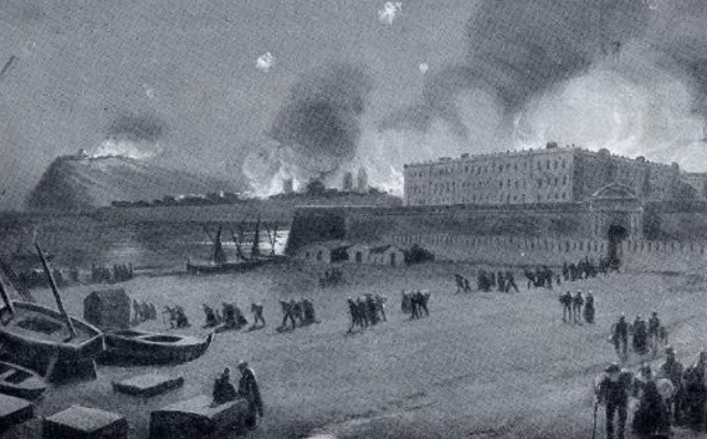 Bombardeo de Barcelona por parte de Espartero