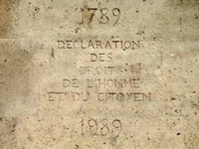 Declaración de los derechos del hombre y del ciudadano