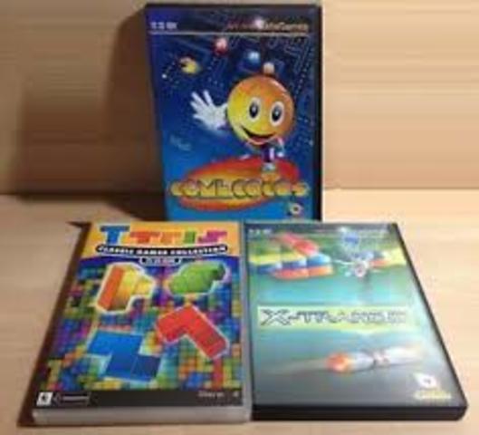 1980 Pacman, Tetris y Arkanoid "Salas de Juego"