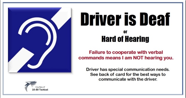 Deaf Motorists in Cali