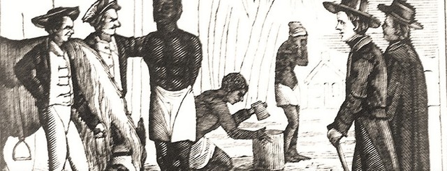 The August of 1619 was documented as when salves arrived in America