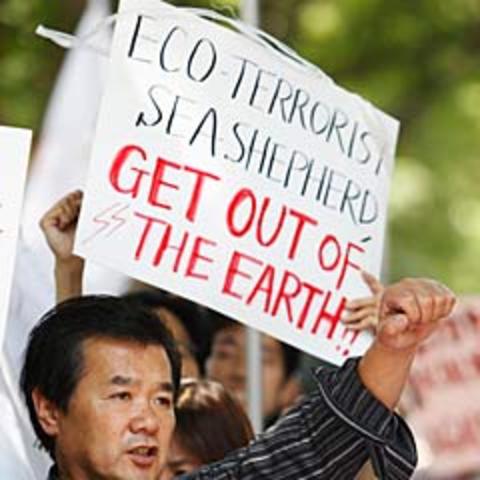 A Bethune supporter in Tokyo claims he had acid thrown at him by Japanese ultra-nationalist protesters