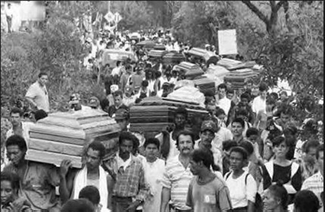 Verdadera masacre de segovia