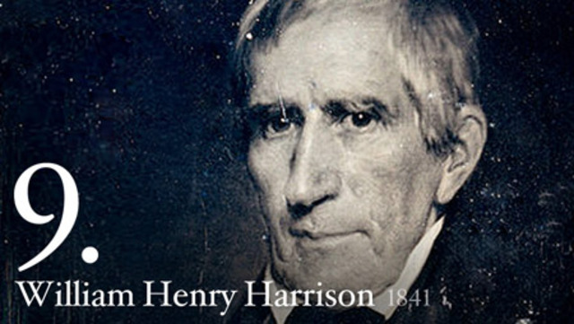 William Henry Harrison elected
