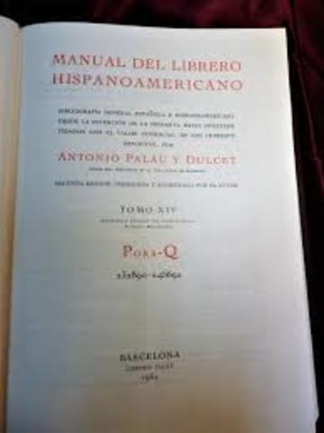 La Bibliografía general española e hispanoamericana desde la invención de la imprenta hasta nuestros tiempos