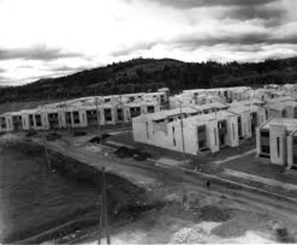 Construcción Barrio Minuto de Dios