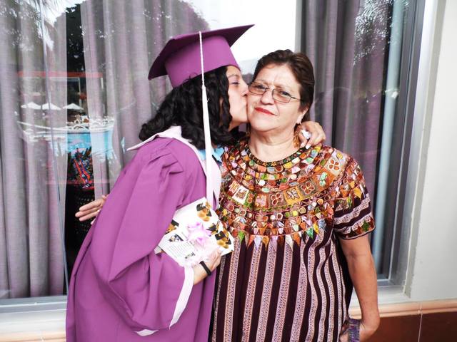 Me graduó de maestra de párvulos