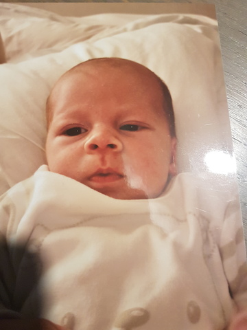 Geboorte 1e klein kind Ricardo