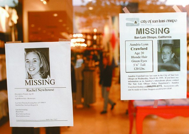 Evidence found in Crawford's apt. in SLO