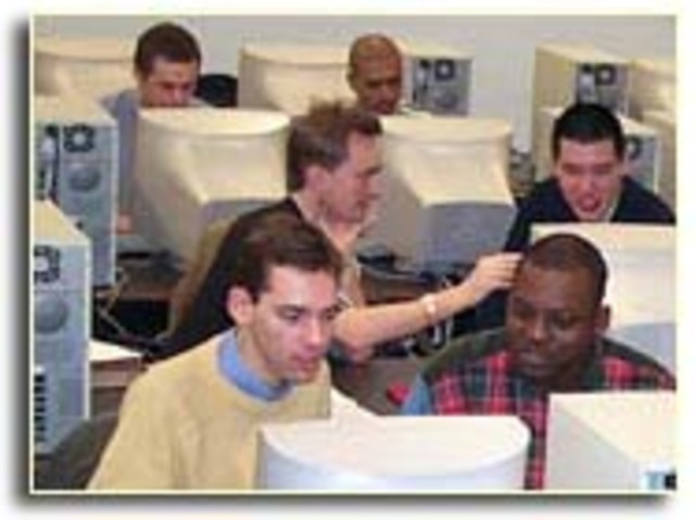 Large numbers of Americans began using personal computers in their homes, offices, and schools.