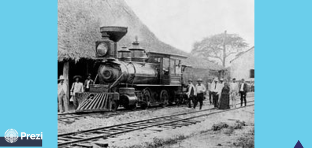 Construcción de Vías ferrocarrileras y de telegramas