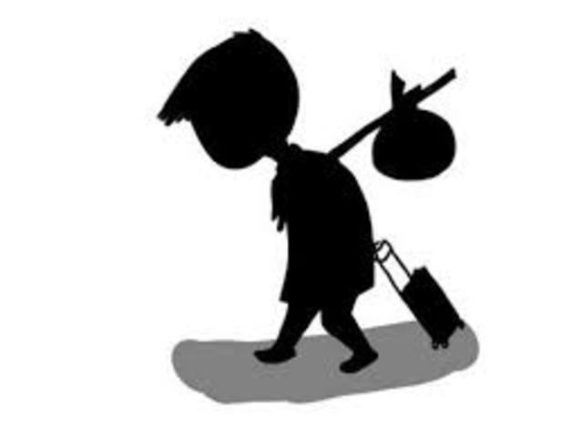 Run away from his parents