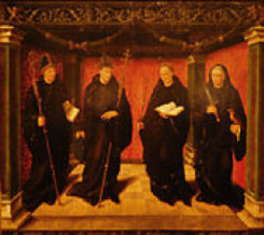 Benedictine monks bring cacao beans to Spain