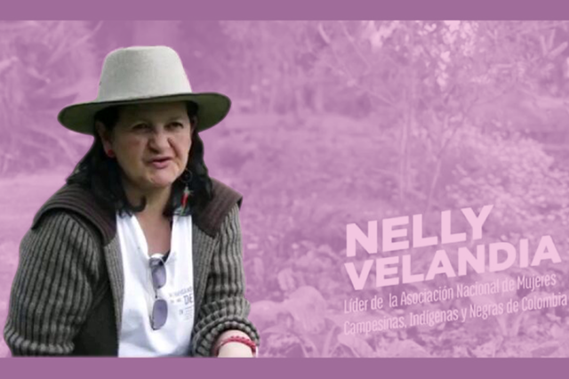 NELLY VELANDIA Y LA LUCHA POR LA TIERRA DE LAS MUJERES CAMPESINAS