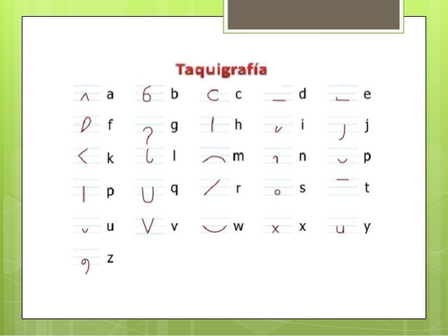 Sistema taquigrafíco como origen de educación virtual.