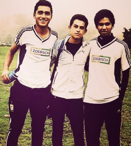 Campeones de fútbol en la preparatoria