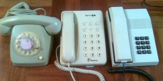 Conectan teléfono fijo en mi casa.