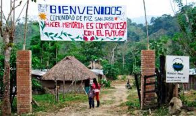 Masacre de la comunidad de paz de San José