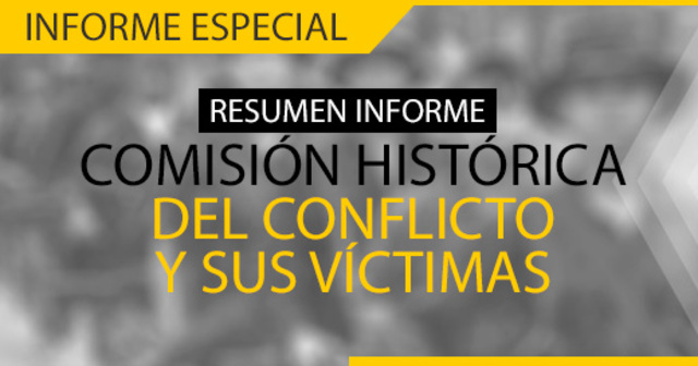 Creación de Comisión Histórica del Conflicto