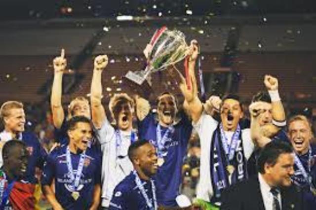 I WON A SOCCER CHAMPIONSHIP WITH MY FRIENDS.