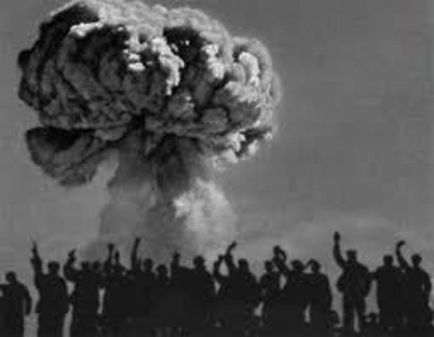 China explodes atomic bomb