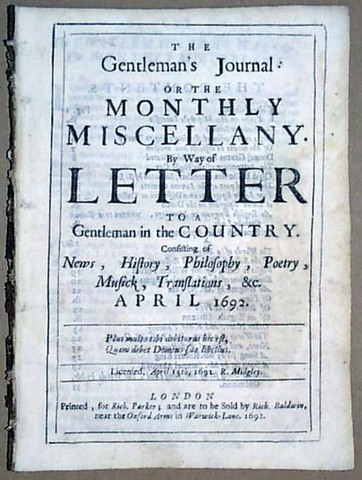 Primer anuncio publicitario impreso