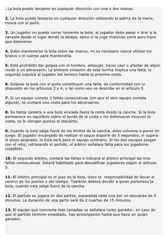 Publicación del primer reglamento que constaba de 13 artículos.