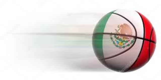 México es el primer país extranjero en adoptar el baloncesto.