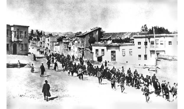 Armenians First Large Arrest