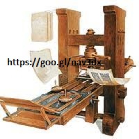 Invención de la imprenta