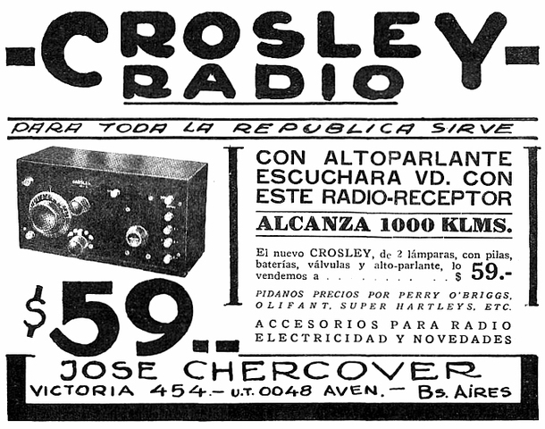 Radiofusión (1900-1950)