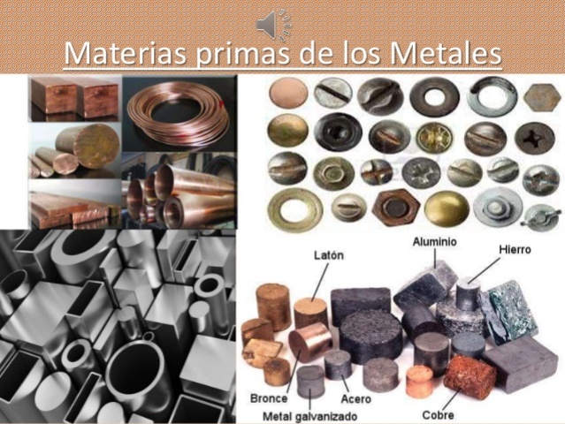La disponibilidad de materias primas