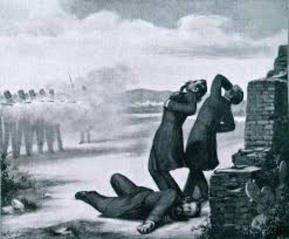 Maximiliano es fusilado