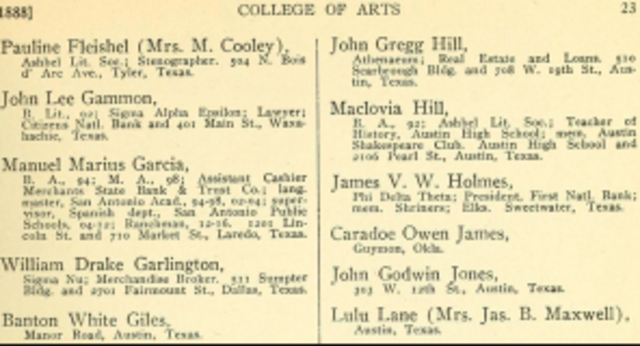 Manuel Garcia first Mexican American to graduate from UT