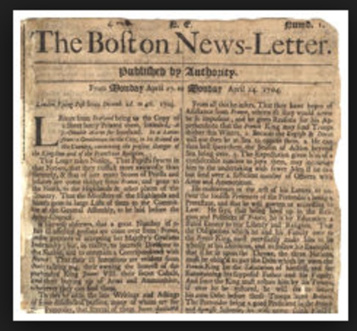 Aparece el periódico London Gazzete