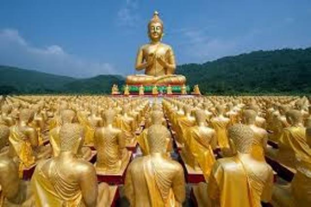 c563 birth of Siddhartha Gautama founder of Buddhism