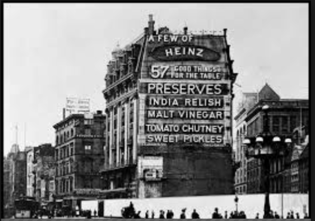 El primer anuncio electrónico