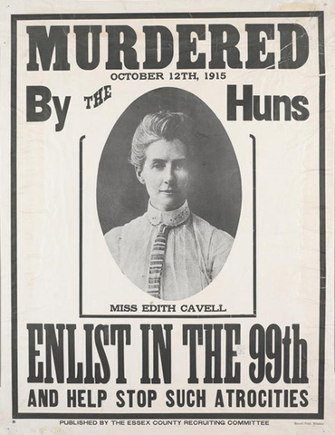 Edith Cavell's death