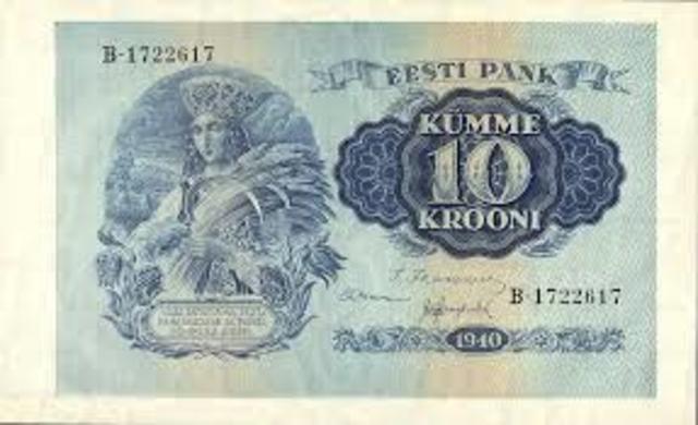 Tuli välja Eesti kroon