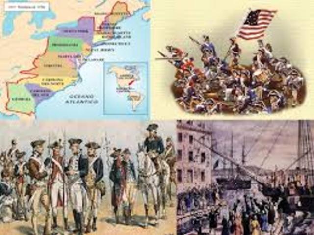 Guerra de les 13 colònies.