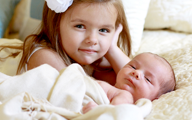 el nacimiento de mi hermana