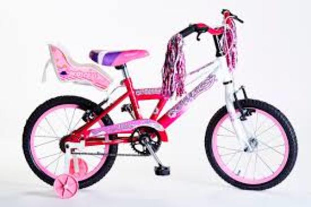 Aprendi a andar en bicicleta