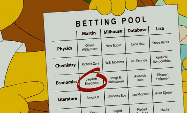 Holmström gana el Nobel en ciencias económicas