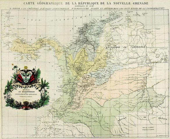1858: Confederación granadina