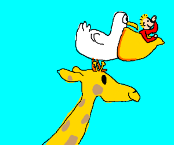 the giraffe the pelly and me