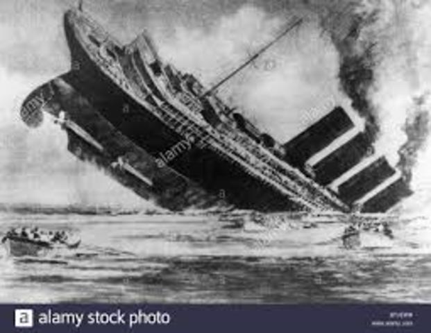 Sinking of Lusitania